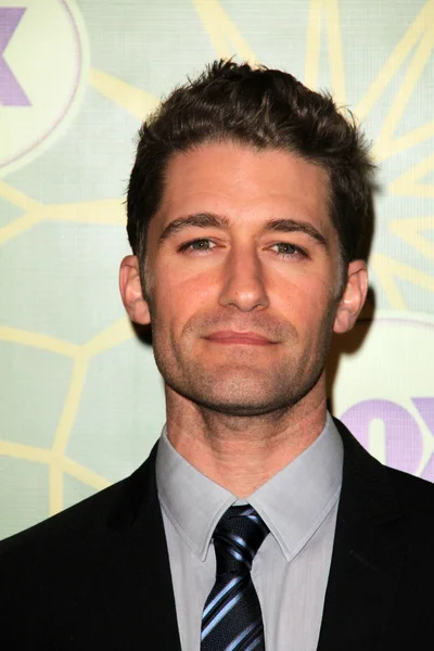 Matthew Morrison at the FOX All-Star Party, Castle Green, Pasadena, CA 01-08-12 — Stock Photo, Image