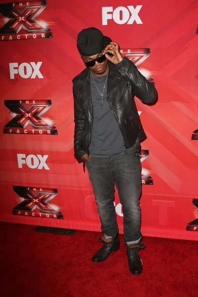 Ne-Yo al X Factor Season Finale, CBS Television City, Los Angeles, CA 12-22-11 — Foto Stock