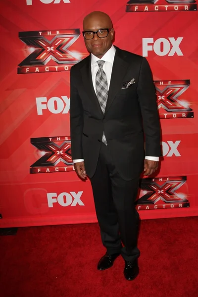 L.A. Reid at The X Factor Season Finale, CBS Television City, Los Angeles, CA 12-22-11 — Zdjęcie stockowe