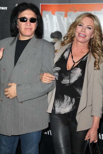 Gene Simmons, Shannon Tweed — Zdjęcie stockowe