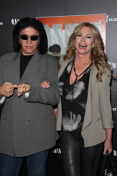 Gene Simmons, Shannon Tweed — Zdjęcie stockowe