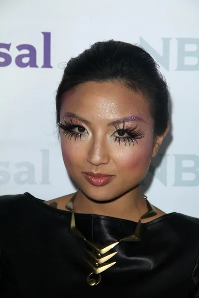 Jeannie Mai at the NBCUNIVERSAL Press Tour All-Star Party, The Athenaeum, Pasadena, CA 01-06-12 — ストック写真