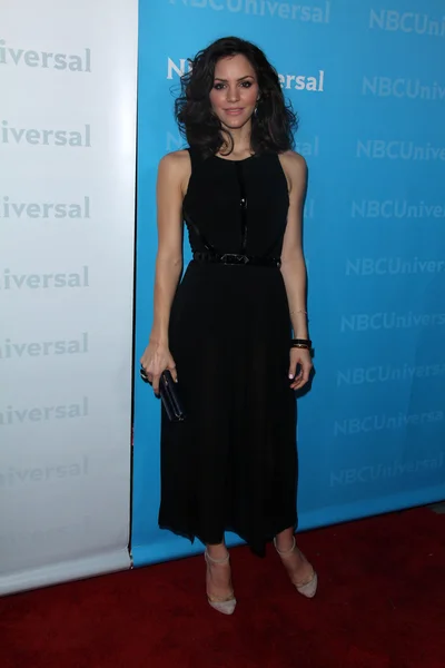 Katharine mcphee w nbcuniversal naciśnij tour all-star party, Ateneum, pasadena, ca 01-06-12 — Zdjęcie stockowe