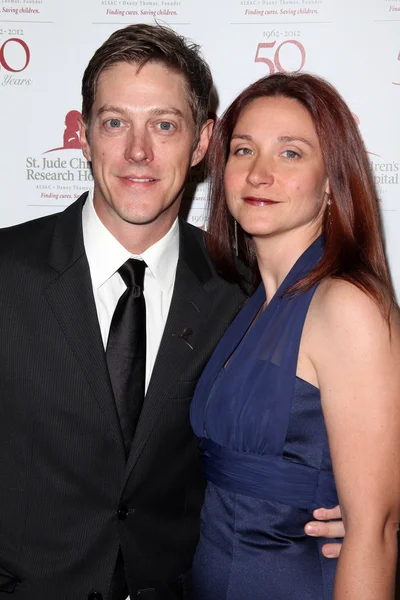 Kevin Rahm at the St. Jude Childrens Research Hospital 50th Anniversary Gala, Beverly Hilton, Beverly Hills, CA 01-07-12 — Stock Photo, Image