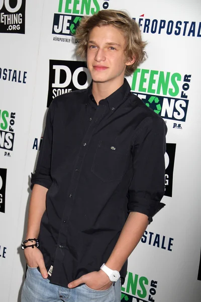 Cody Simpson at the 5th Annual Teens For Jeans, Palihouse, West Hollywood, CA 01-10-12 — Stok fotoğraf