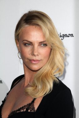 Charlize Theron at the W Magazine Best Performances Issue Golden Globes Party, Chateau Marmont, West Hollywood, CA 01-13-12
