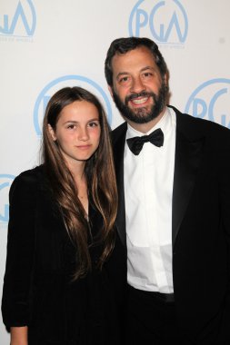 Judd Apatow, Maude Apatow at the 23rd Annual Producers Guild Awards, Beverly Hilton, Beverly Hills, CA 01-21-12