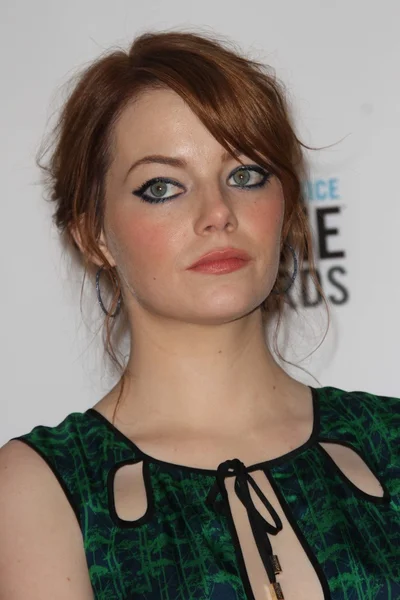 Emma Stone op de 17e jaarlijkse Critics' Choice Movie Awards, Palladium, Hollywood, Ca 01-12-12 — Stockfoto