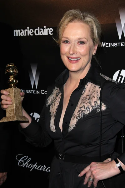 Meryl Streep at the Weinstein Company's 2012 Golden Globe After Party, Beverly Hiltron Hotel, Beverly Hills, CA 01-15-12 — ストック写真