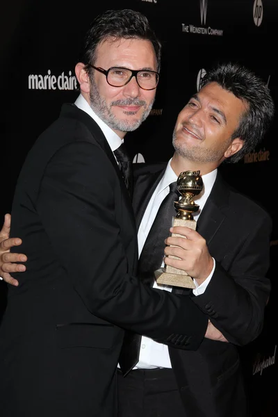 Michel Hazanavicius, Thomas Langmann — Foto Stock