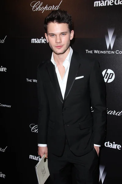 Jeremy Irvine at the Weinstein Company's 2012 Golden Globe After Party, Beverly Hiltron Hotel, Beverly Hills, CA 01-15-12 — 图库照片