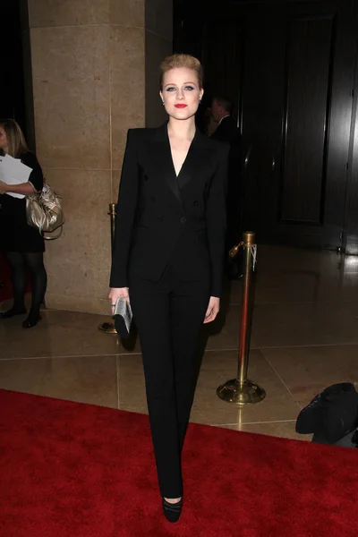 Evan rachel wood bei den 23. jährlichen awards der produzentengilde, beverly hilton, beverly hills, ca 01-21-12 — Stockfoto