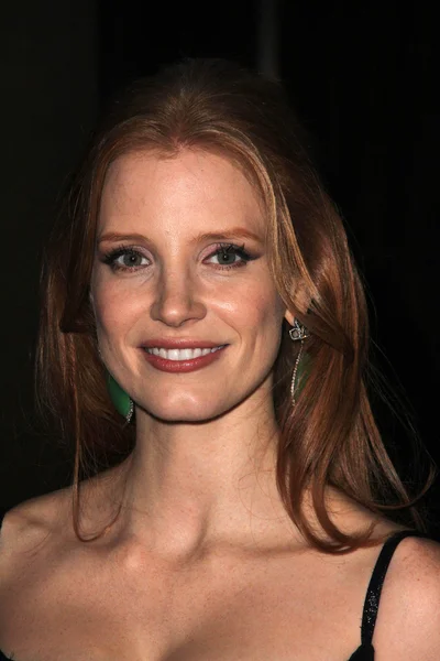 Jessica chastain 23 yıllık üretici guild Ödülleri, beverly hilton, beverly hills, ca 01-21-12 — Stok fotoğraf