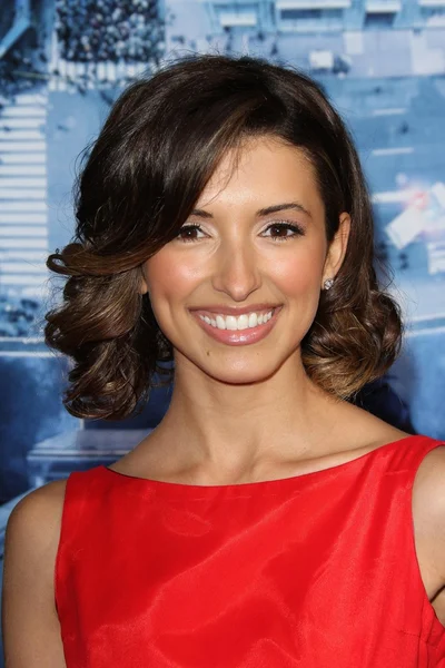 India de Beaufort at the "Man On A Ledge" Los Angeles Premiere, Chinese Theater, Hollywood, CA 01-23-12 — Stock Photo, Image