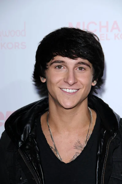 Mitchel Musso at the 8th Annual Teen Vogue Young Hollywood Party, Paramount Studios, Hollywood, CA. 10-01-10 — Stock Photo, Image