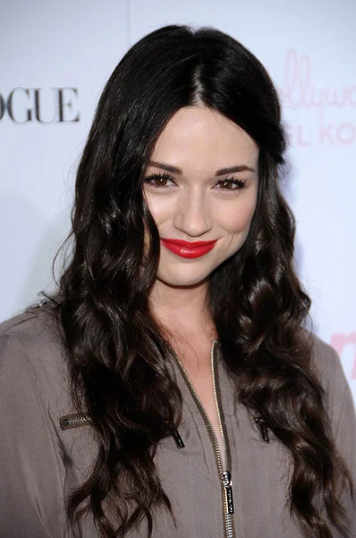 Crystal Reed at the 8th Annual Teen Vogue Young Hollywood Party, Paramount Studios, Hollywood, CA. 10-01-10 — Stockfoto