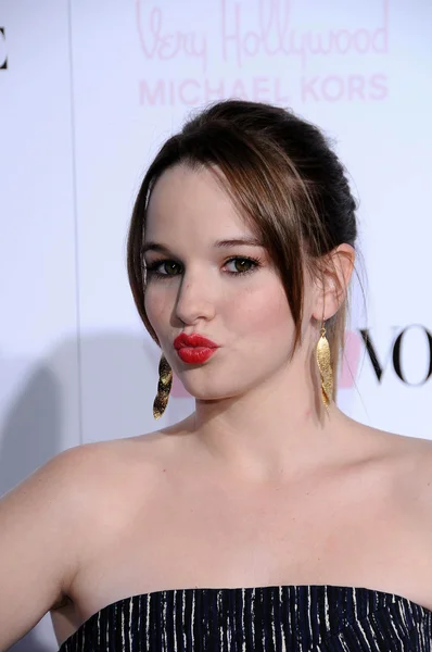 Kay Panabaker no 8th Annual Teen Vogue Young Hollywood Party, Paramount Studios, Hollywood, CA. 10-01-10 — Fotografia de Stock