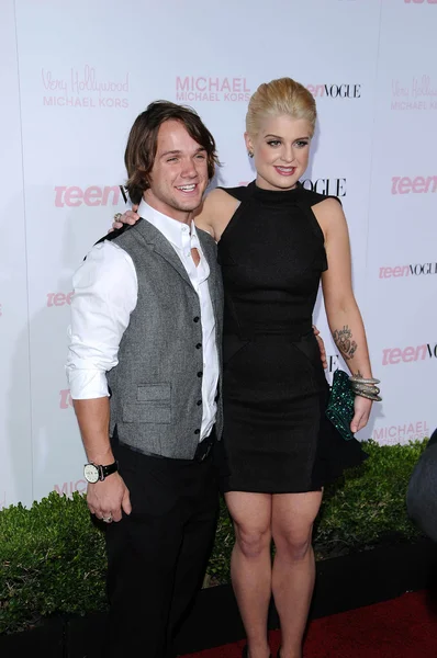 Louie Vito and Kelly Osbourne at the 8th Annual Teen Vogue Young Hollywood Party, Paramount Studios, Hollywood, CA. 10-01-10 — ストック写真