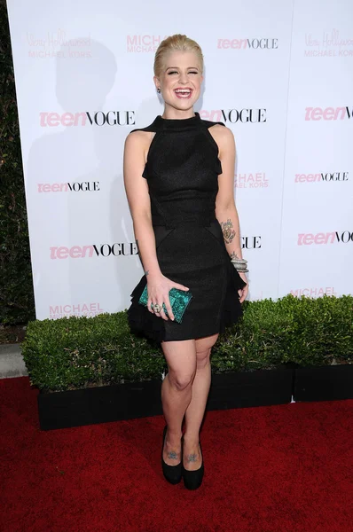 Kelly Osbourne en el octavo Annual Teen Vogue Young Hollywood Party, Paramount Studios, Hollywood, CA. 10-01-10 — Foto de Stock