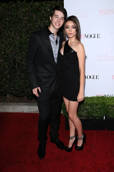 Matt prokop och sarah hyland — ストック写真