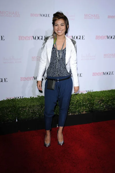 Hayley Kiyoko at the 8th Annual Teen Vogue Young Hollywood Party, Paramount Studios, Hollywood, CA. 10-01-10 — Stock Photo, Image