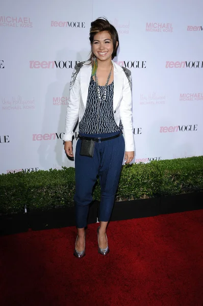 Hayley Kiyoko en el octavo Annual Teen Vogue Young Hollywood Party, Paramount Studios, Hollywood, CA. 10-01-10 — Foto de Stock