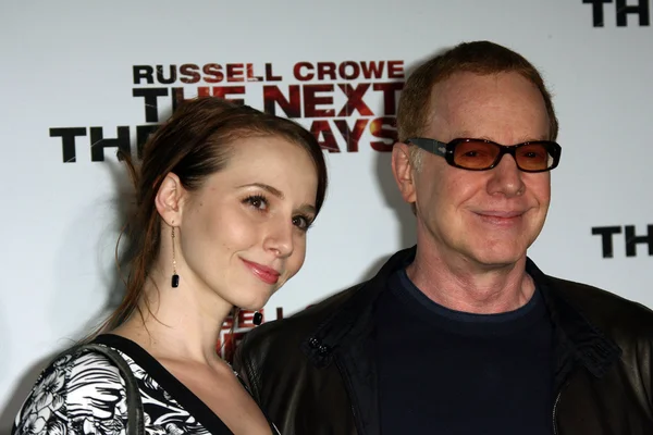 Danny Elfman and Daughter Molly — Zdjęcie stockowe