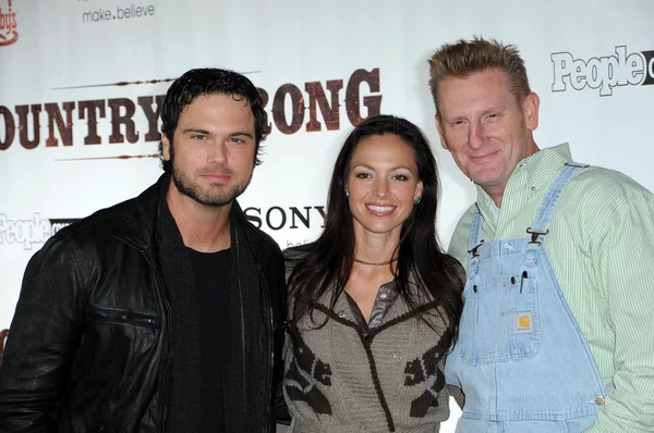 Chuck Wicks y Rory Lee Feek y Joey Martin Feek — Foto de Stock