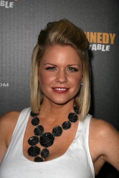 Carrie Keagan at the premiere of Jamie Kennedy's Showtime Special "Uncomfortable," Drai's, Hollywood, CA. 11-04-10 — Stock Photo, Image