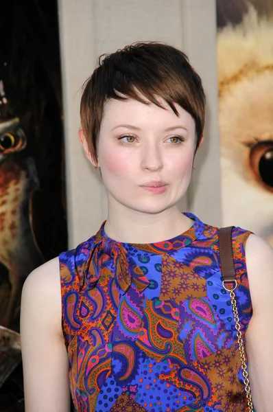 Emily Browning di "Legend Of The Guardians" World Premiere, Chinese Theatre, Hollywood, CA (dalam bahasa Inggris). 09-19-10 — Stok Foto