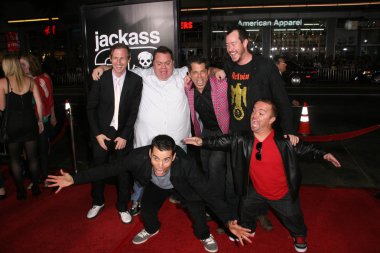 Spike jonze, preston dantelli, jeff tremaine, ehren mcghehey, steve-o ve jason 