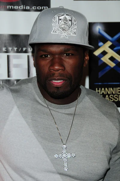 50 Cent en el AFM Blowout Party, Pier 59, Santa Monica, CA. 11-05-10 — Foto de Stock