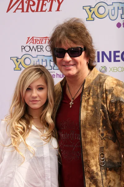 Ava Sambora, Richie Sambora — Stock Photo, Image