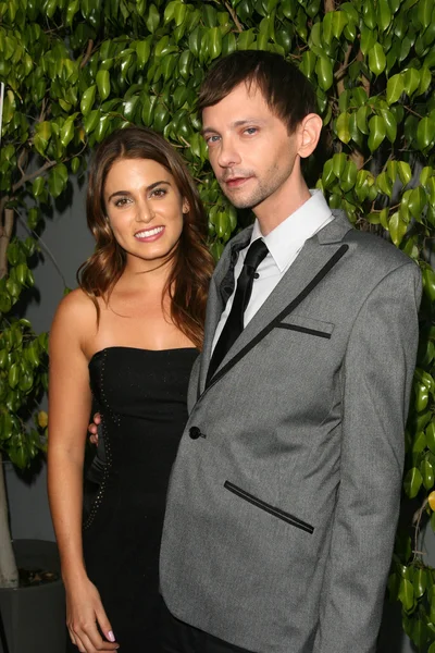 Nikki reed, dj qualls am "letzten tag des sommers" los angeles screening, harmony gold, los angeles, ca. 22.09. — Stockfoto