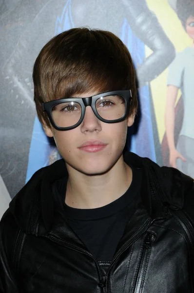 Justin Bieber al "Megamind" Los Angeles Premiere, Chinese Theater, Hollywood, CA. 10-30-10 — Foto Stock