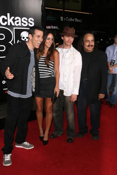 Steve-O, Clifton Collins, Jr Ron Jeremy — Zdjęcie stockowe