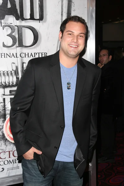 Max Adler at the "SAW 3D" Special Screening, Chinese 6, Hollywood, CA. 10-27-10 — Stock Photo, Image