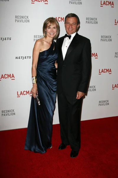 Willow Bay and husband Robert Iger — Stock Photo, Image