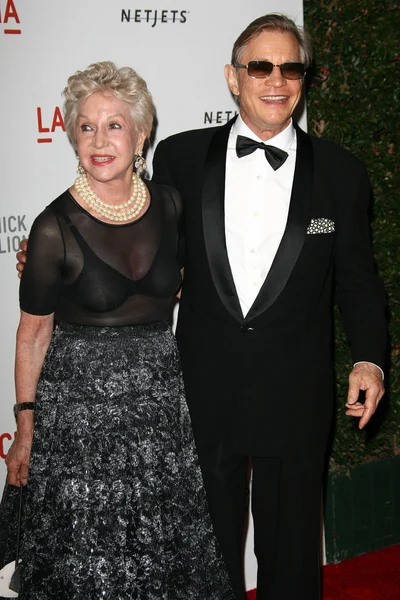 Michael York et sa femme Pat — Photo