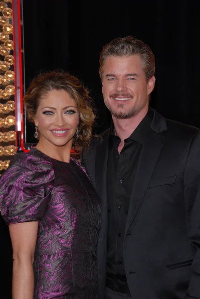 Rebecca Gayheart és Eric Dane a "burleszk" Los Angeles Premiere, kínai Theater, Hollywood, CA. 11-15-10 — Stock Fotó