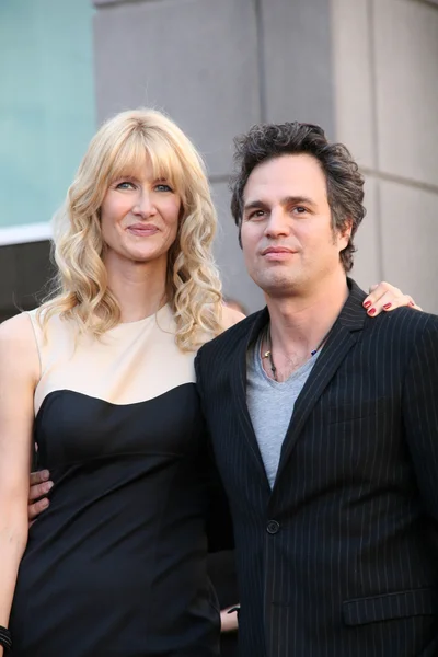 Laura Dern e Mark Ruffalo — Foto Stock