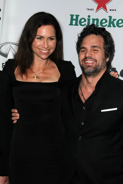 Minnie Driver and Mark Ruffalo — Stockfoto