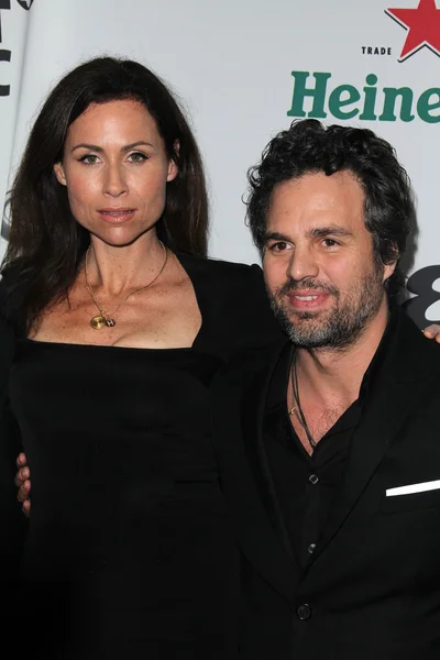 Minnie Driver e Mark Ruffalo em "The Oxfam Party" Em Esquire House LA, Localização Privada, Beverly Hills, CA 11-18-10 — Fotografia de Stock