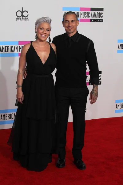 Pink y Carey Hart — Foto de Stock