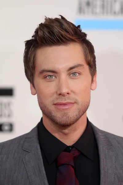 Lance Bass at the 2010 American Music Awards Arrivals, Nokia Theater, Los Angeles, CA. 11-21-10 — Stock Photo, Image