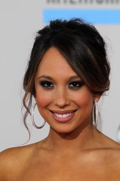 Cheryl Burke at the 2010 American Music Awards Arrivals, Nokia Theater, Los Angeles, CA. 11-21-10 — Stock fotografie