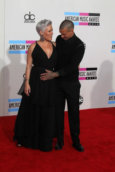 Pink y Carey Hart — Foto de Stock