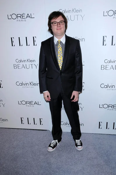 Clark Duke at the 17th Annual Women in Hollywood Tribute, Four Seasons Hotel, Los Angeles, CA. 10-18-20 — Stockfoto