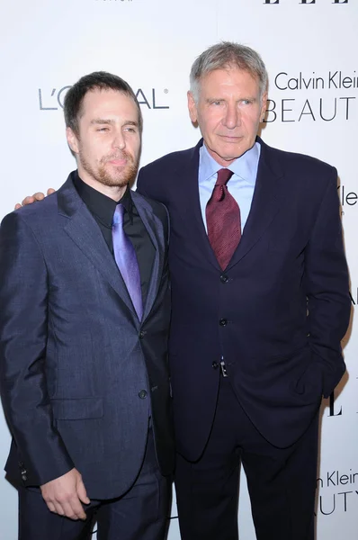 Sam Rockwell et Harrison Ford — Photo