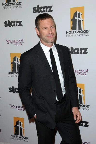 Aaron Eckhart at the 14th Annual Hollywood Awards Gala, Beverly Hilton Hotel, Beverly Hills, CA. 10-25-10 — Stock Photo, Image